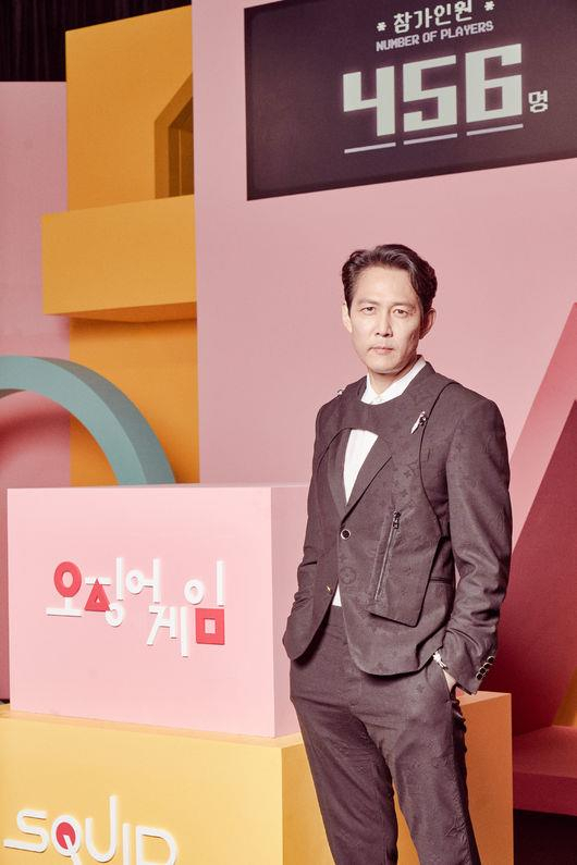 넷플릭스 오리지널 드라마 ‘오징어 게임’ 배우 이정재. [연합]