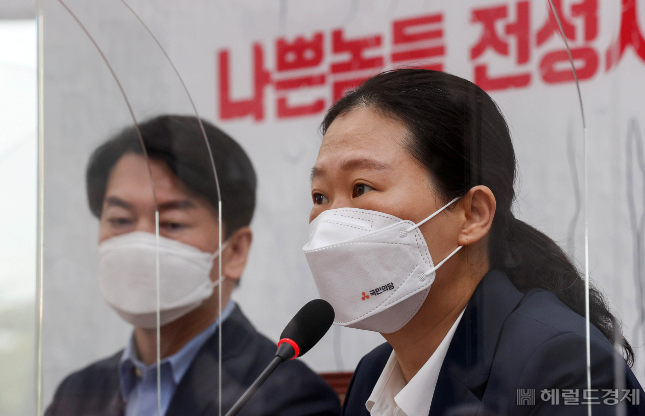 [헤럴드경제=이상섭 기자] 권은희 국민의당 원내대표.
