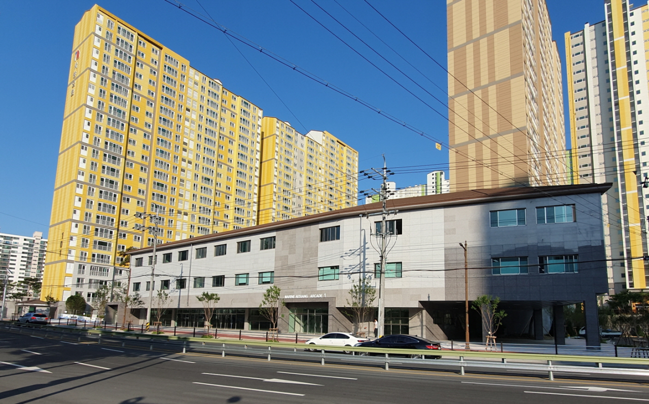 경남 창원월영 마린애시앙 상가 1동 [부영주택 제공]