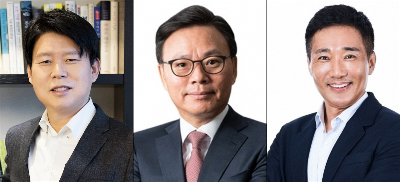 신세계그룹이 10월 1일자로 2022년 정기 임원인사를 단행했다. 왼쪽부터 손영식 신세계 대표이사, 이길한 신세계인터내셔날 대표, 최문석 신세계까사 대표.[신세계그룹 제공]