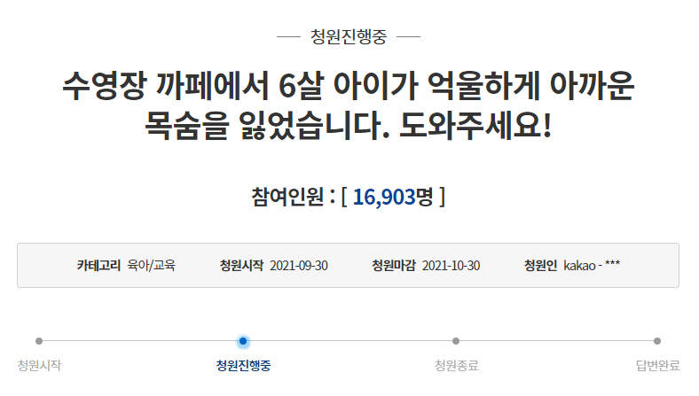 [청와대 국민청원 홈페이지 캡처]