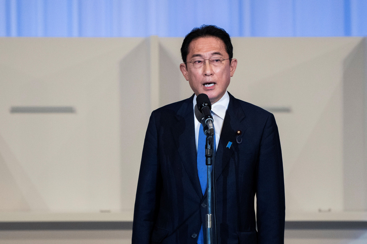 기시다 후미오(岸田文雄) 자민당 총재. [로이터]
