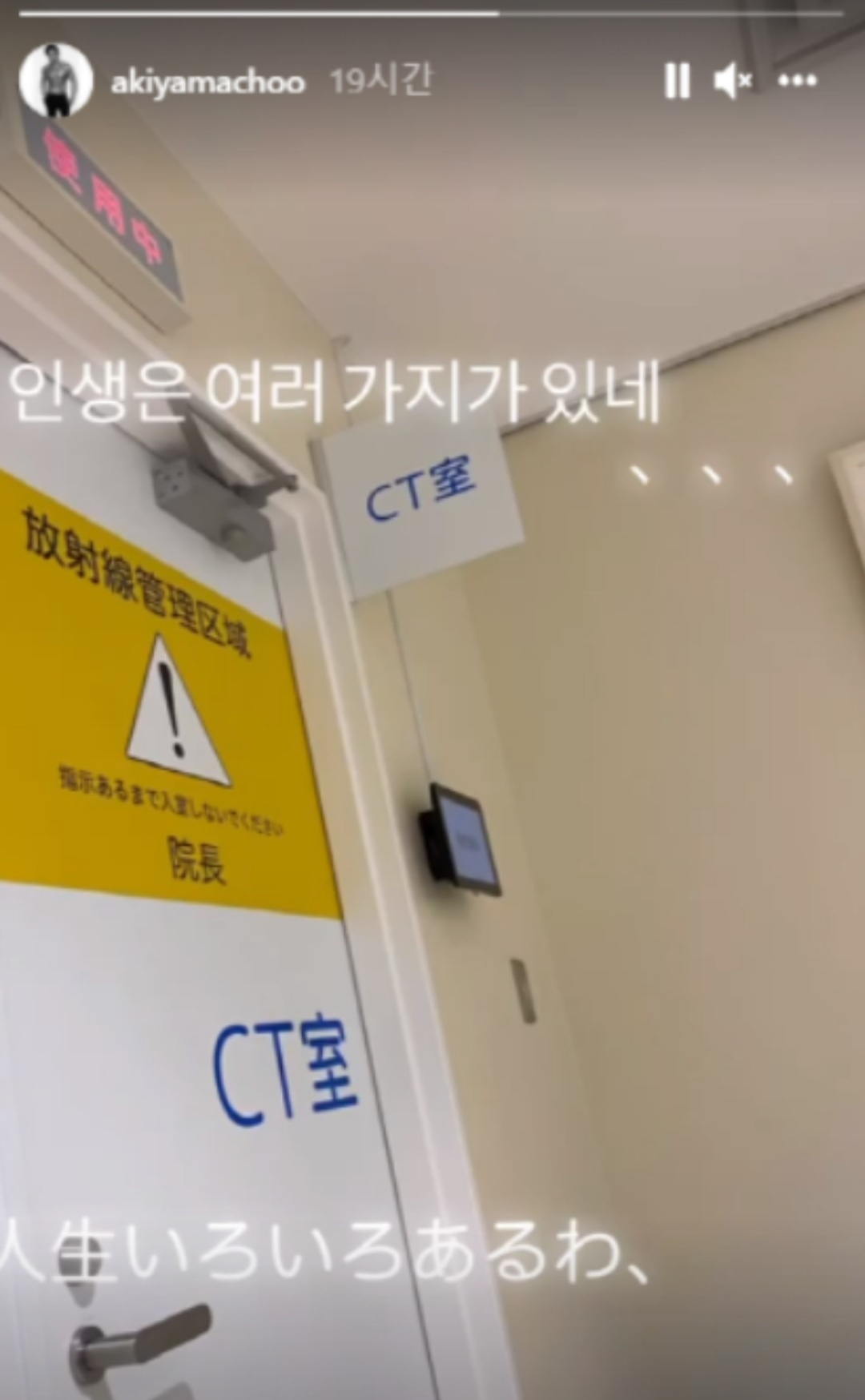 [추성훈 SNS 캡처]