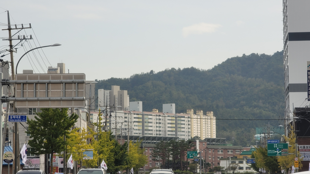 속초시 교동 일대 모습 [헤럴드경제DB]