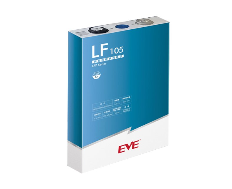 중국 EVE의 인산철(LFP) 배터리. [EVE 홈페이지]