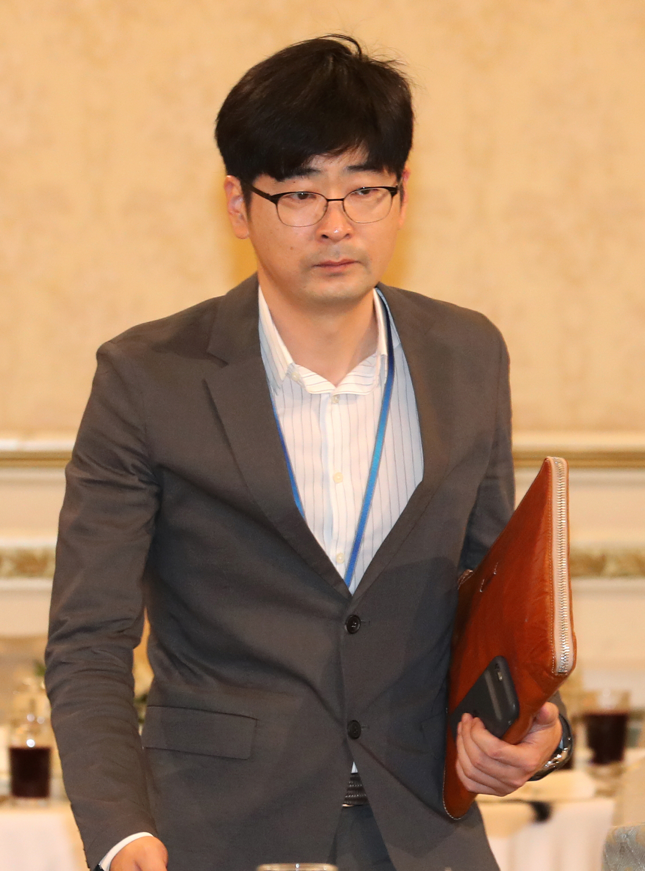탁현민 청와대 의전비서관.[연합]