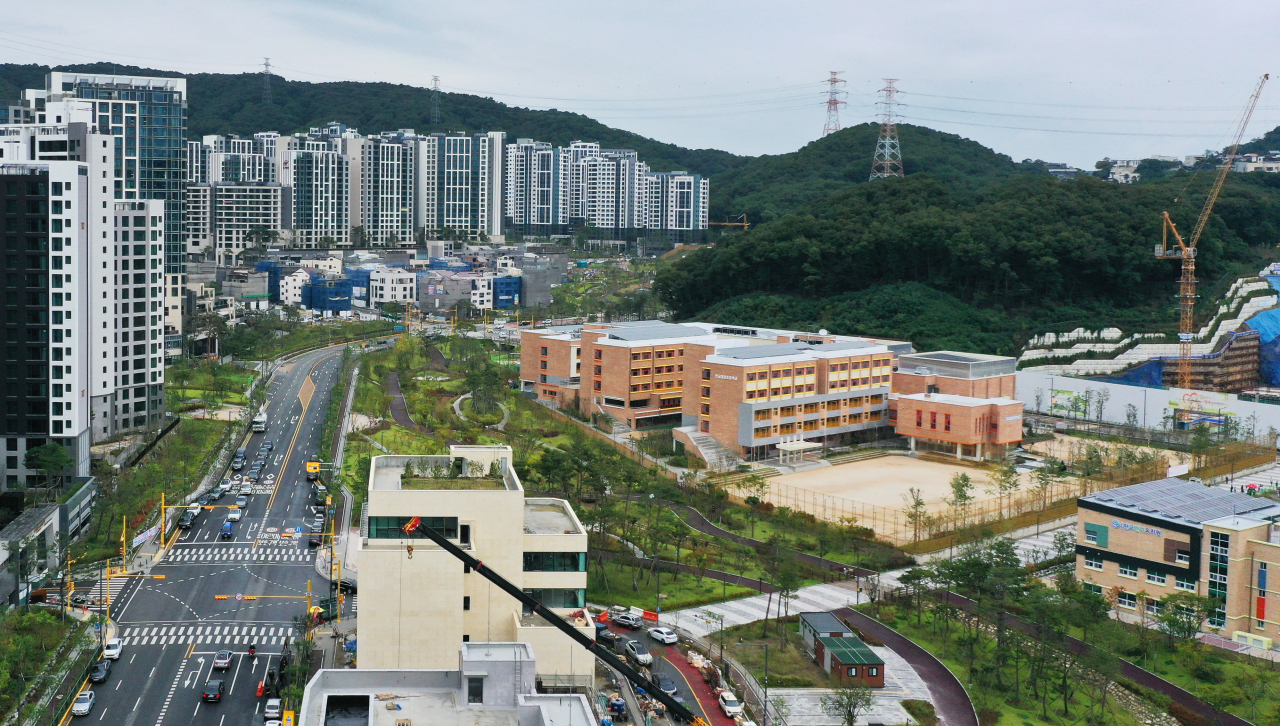 7일 오후 경기도 성남시 판교대장 도시개발구역 모습. [연합]