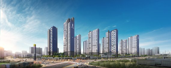 더샵 하남에디피스 투시도[포스코건설 제공]