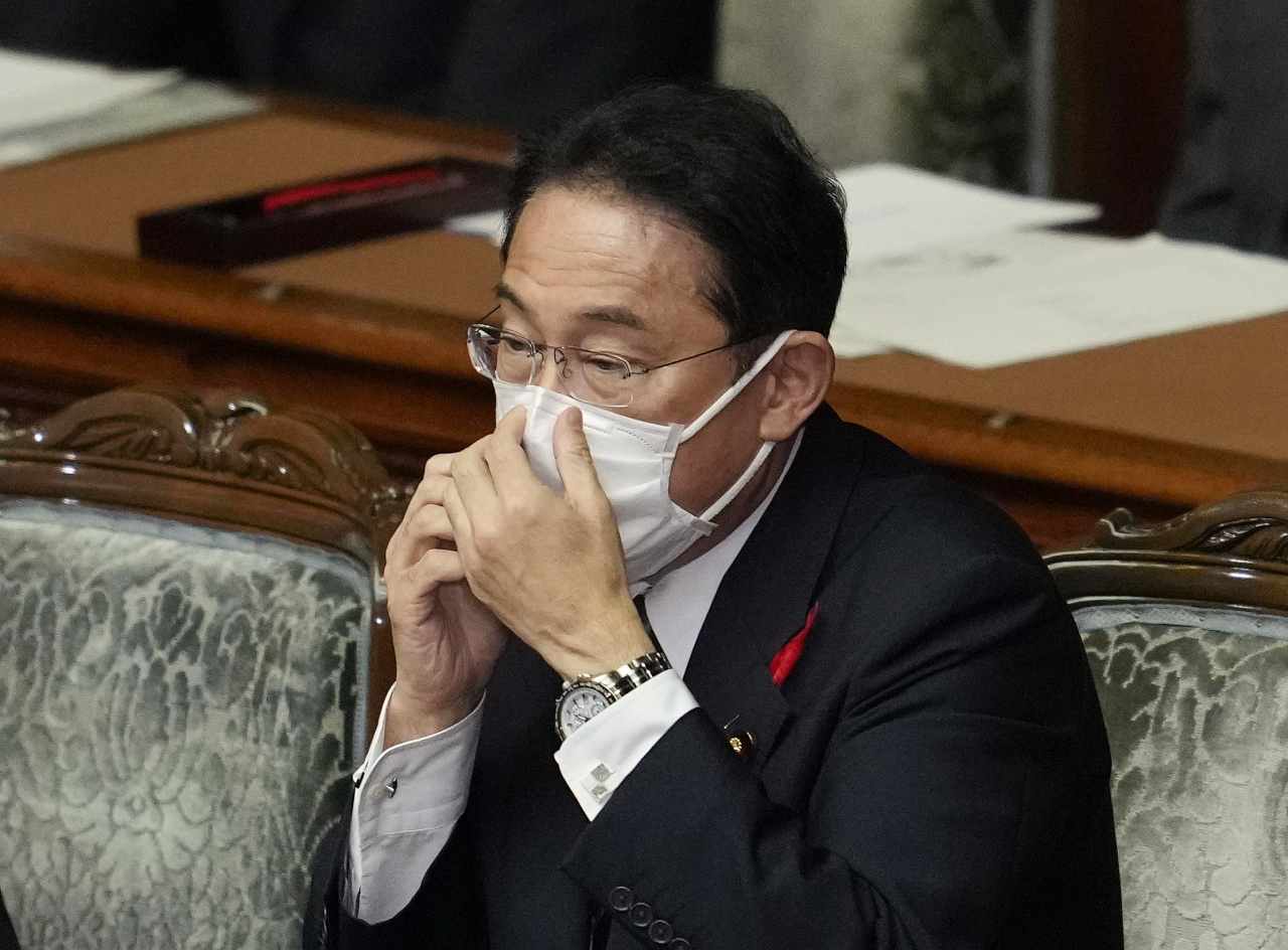 기시다 후미오(岸田文雄) 일본 총리. [EPA]