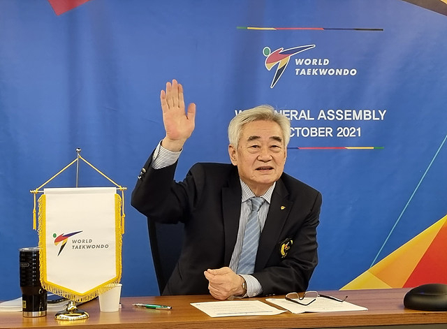 조정원 총재.[세계태권도연맹 제공]