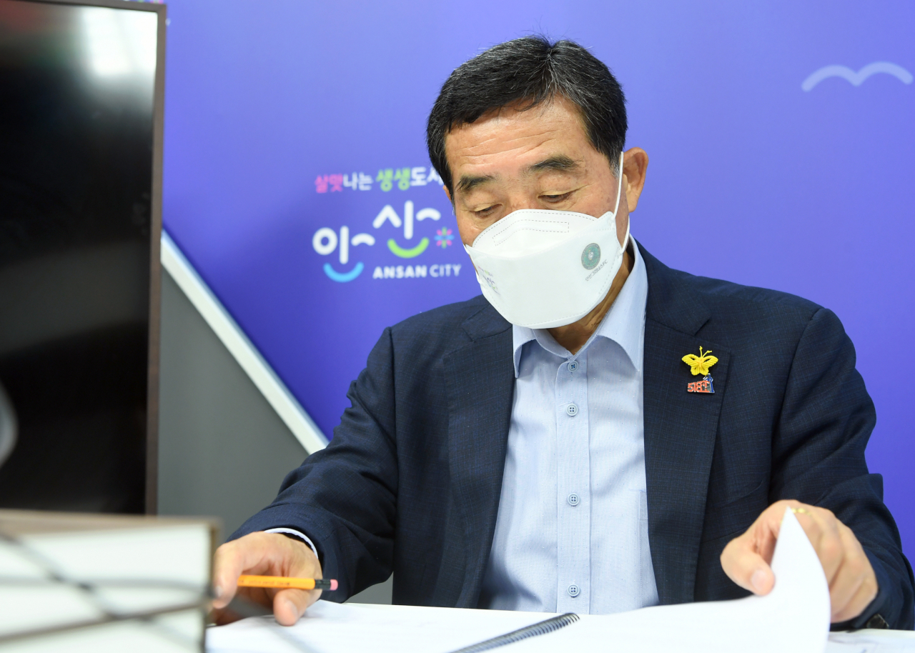 윤화섭 안산시장.