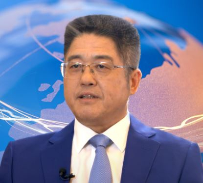 러위청(樂玉成) 중국 외교부 부부장. [CGTN 홈페이지]