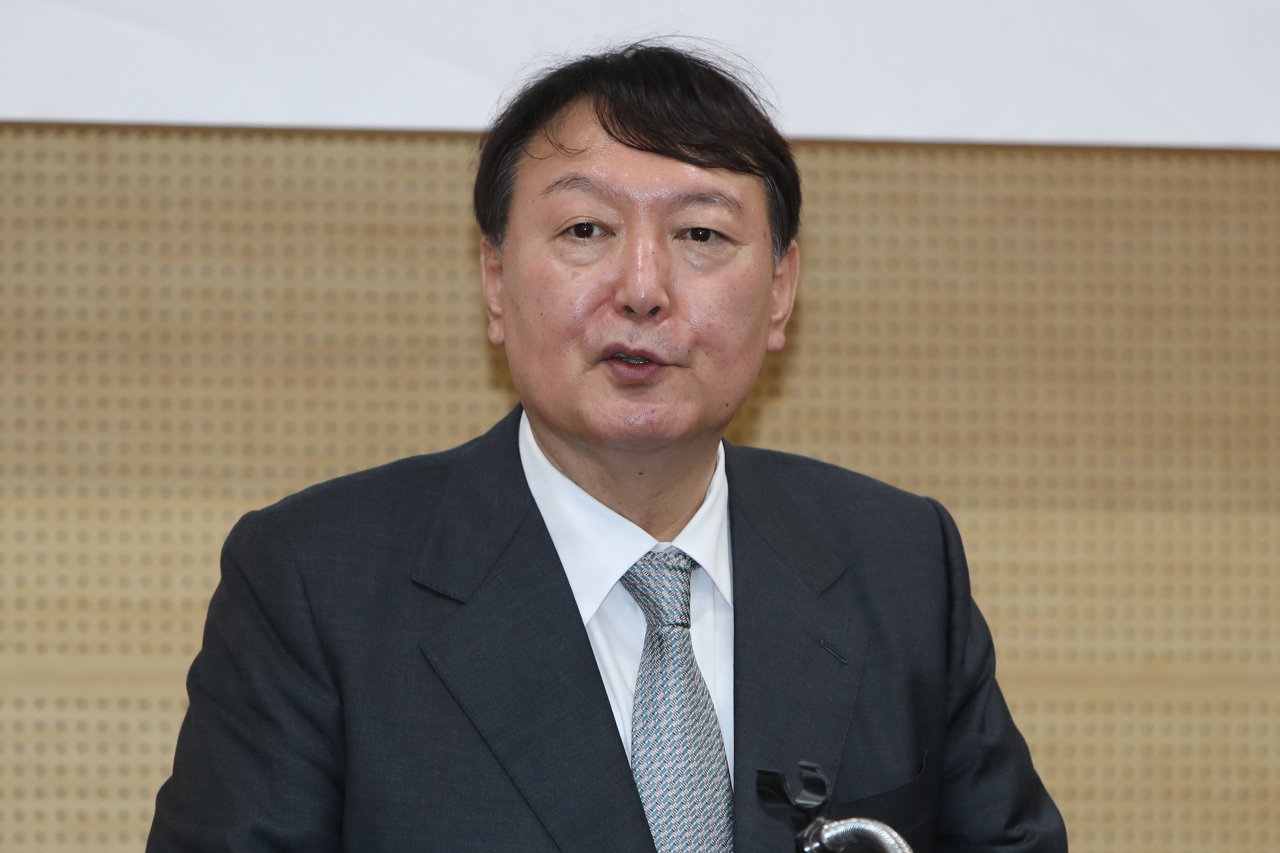 국민의힘 윤석열 예비 대선후보. [연합]