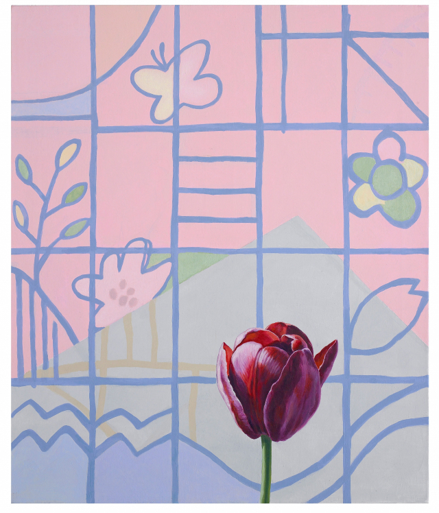 ‘Tulip’, 73x61 cm