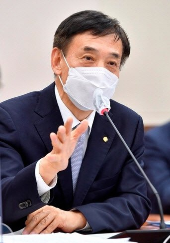 이주열 한국은행 총재. [연합]
