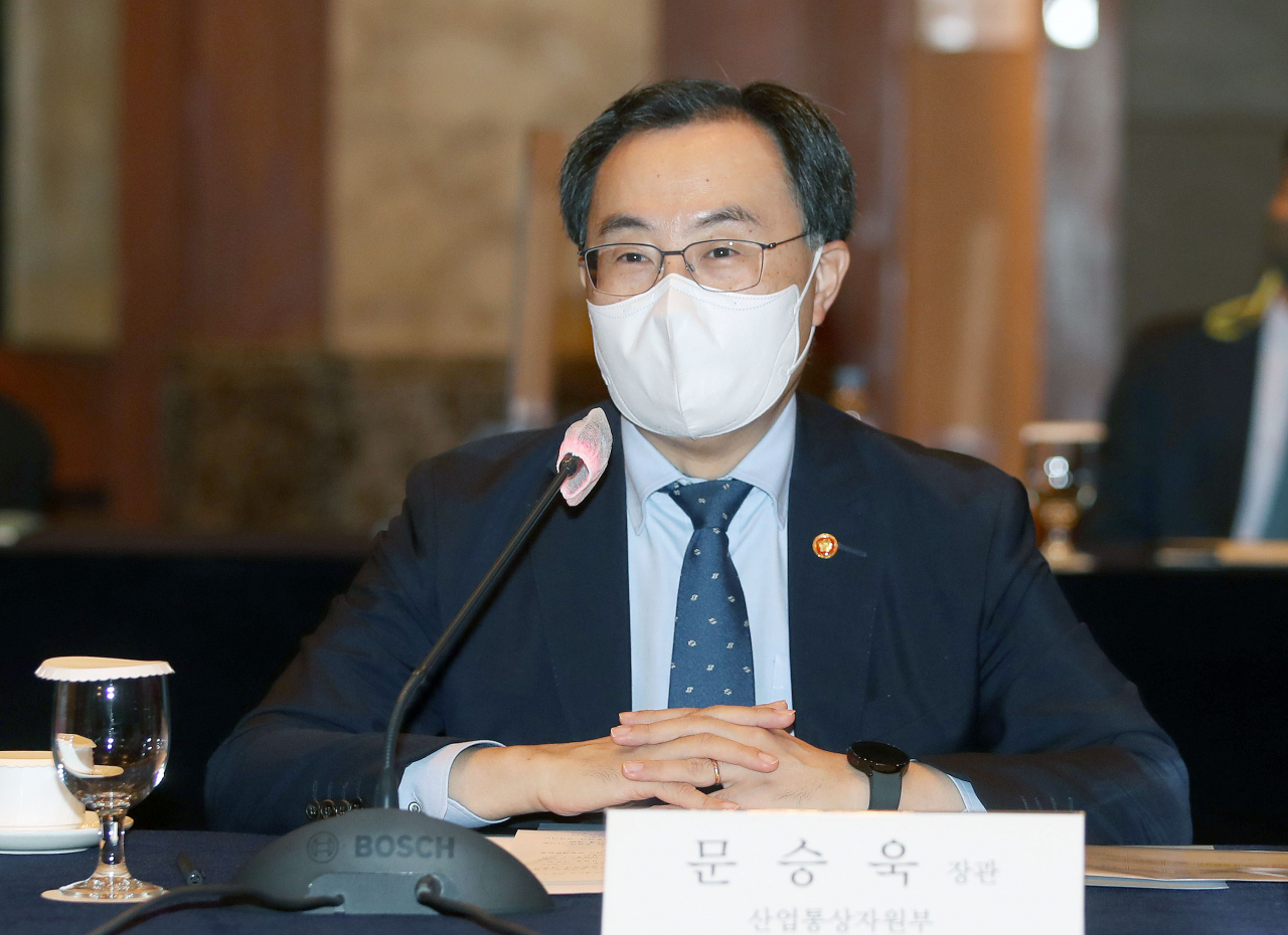 문승욱 산업통상자원부 장관［헤럴드경제DB］