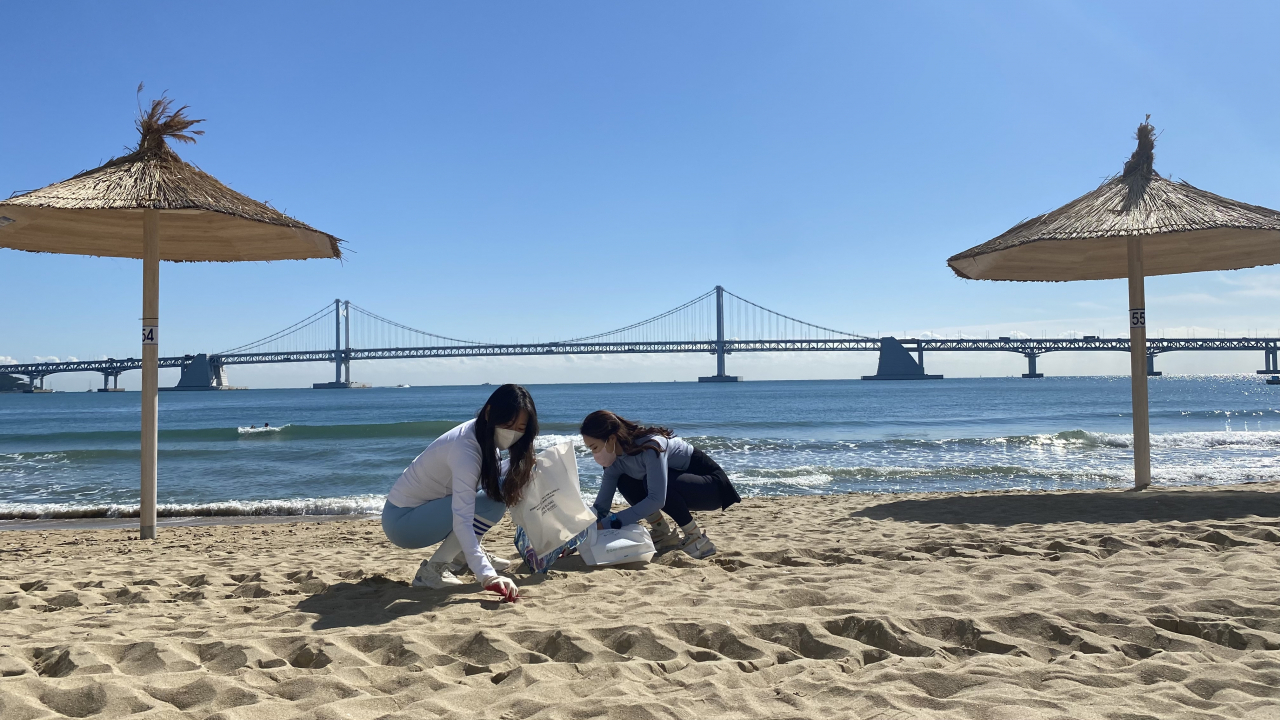 부산 광안리 프로깅