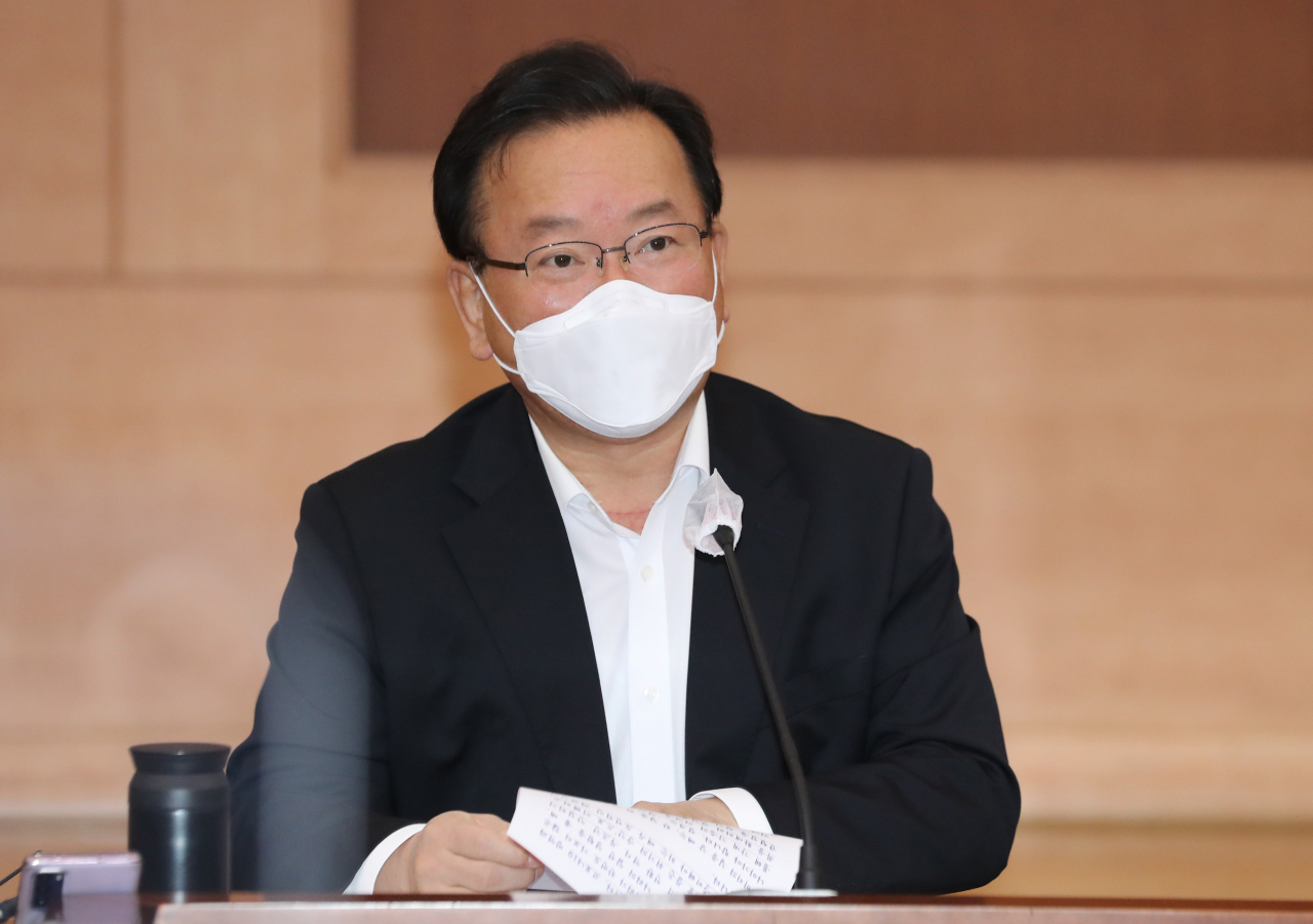 김부겸 국무총리. [연합]