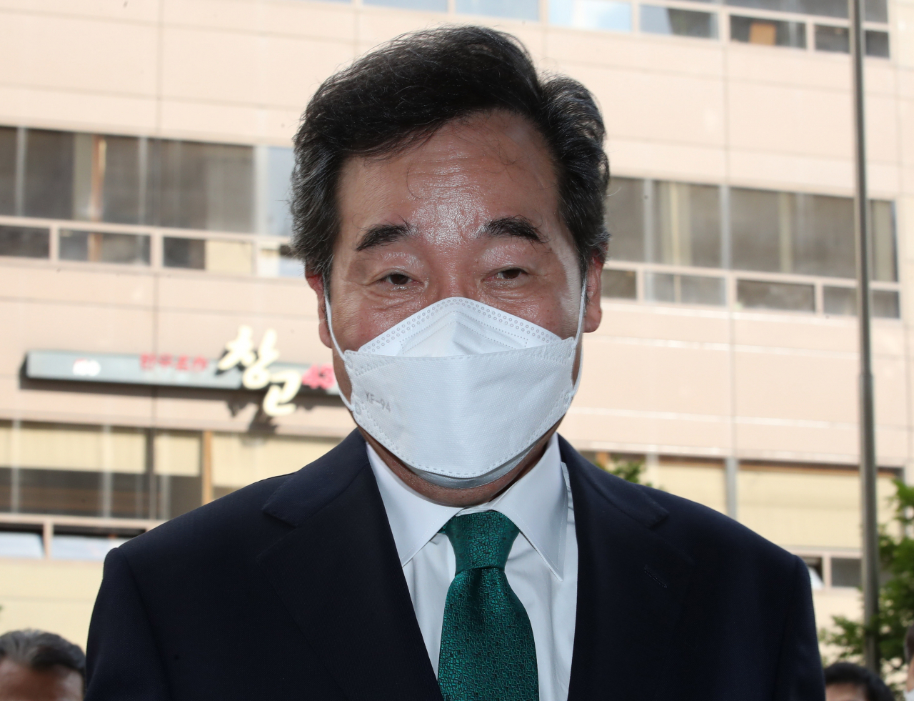 더불어민주당 이낙연 전 대표가 지난 10월 14일 서울 여의도 대산빌딩에서 열린 이낙연 필연캠프 해단식에 참석하고 있다. [연합]
