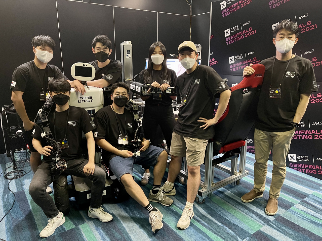 미국 플로리다주 마이애미에서 열린 준결승전에 나선 팀 UNIST.[UNIST 제공]
