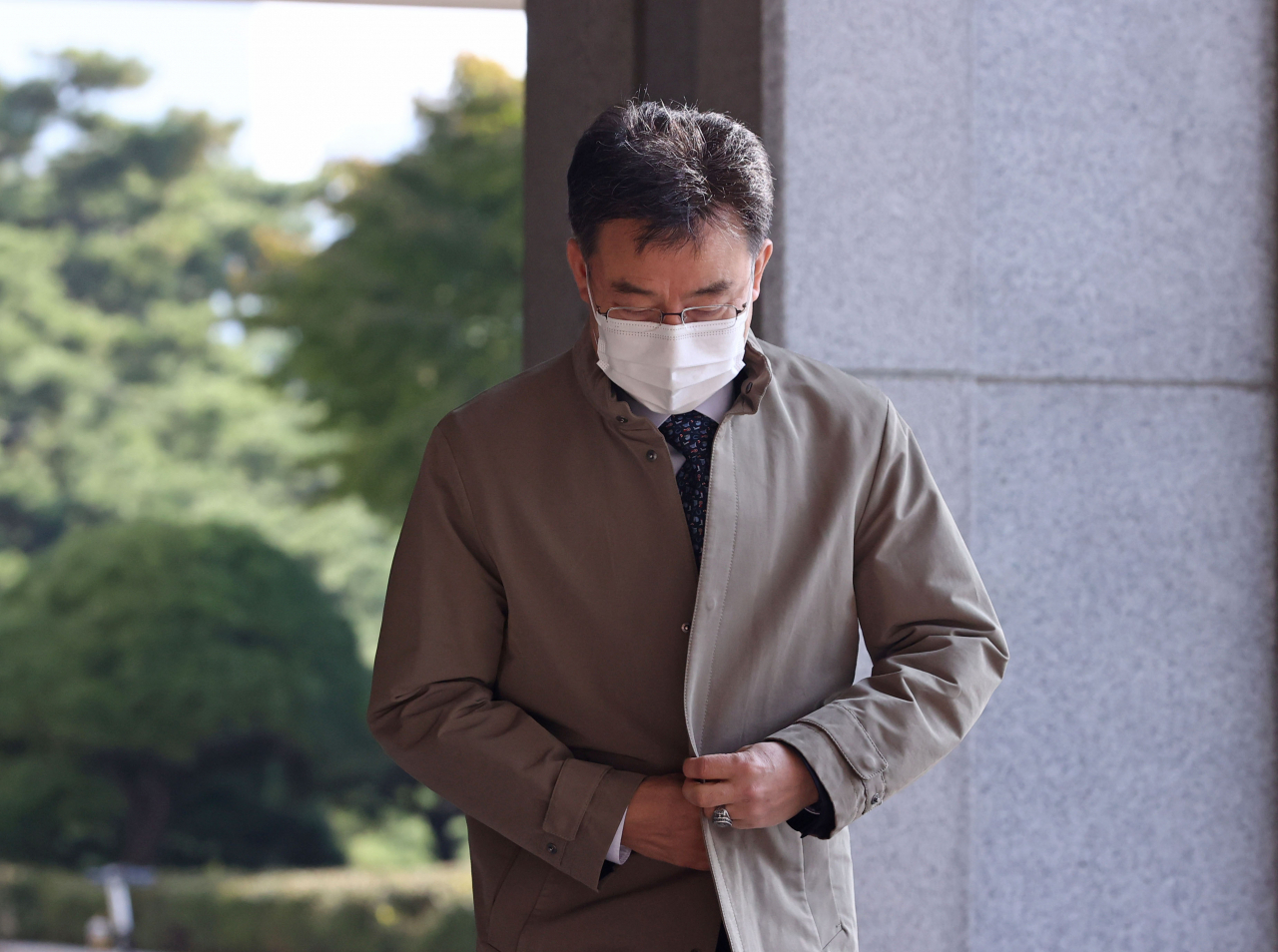 화천대유 대주주 김만배 씨. [연합]