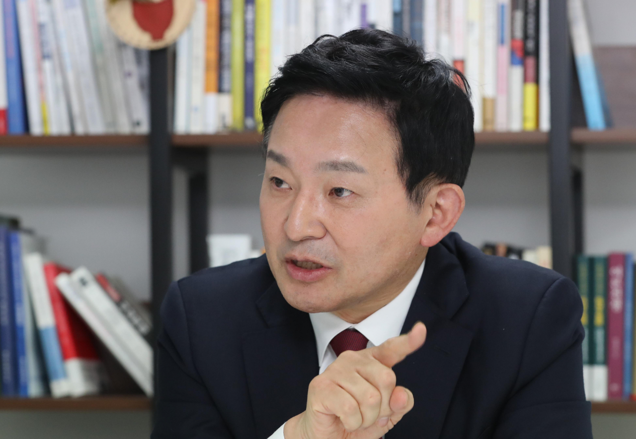 국민의힘 대권주자인 원희룡 전 제주지사. [연합]