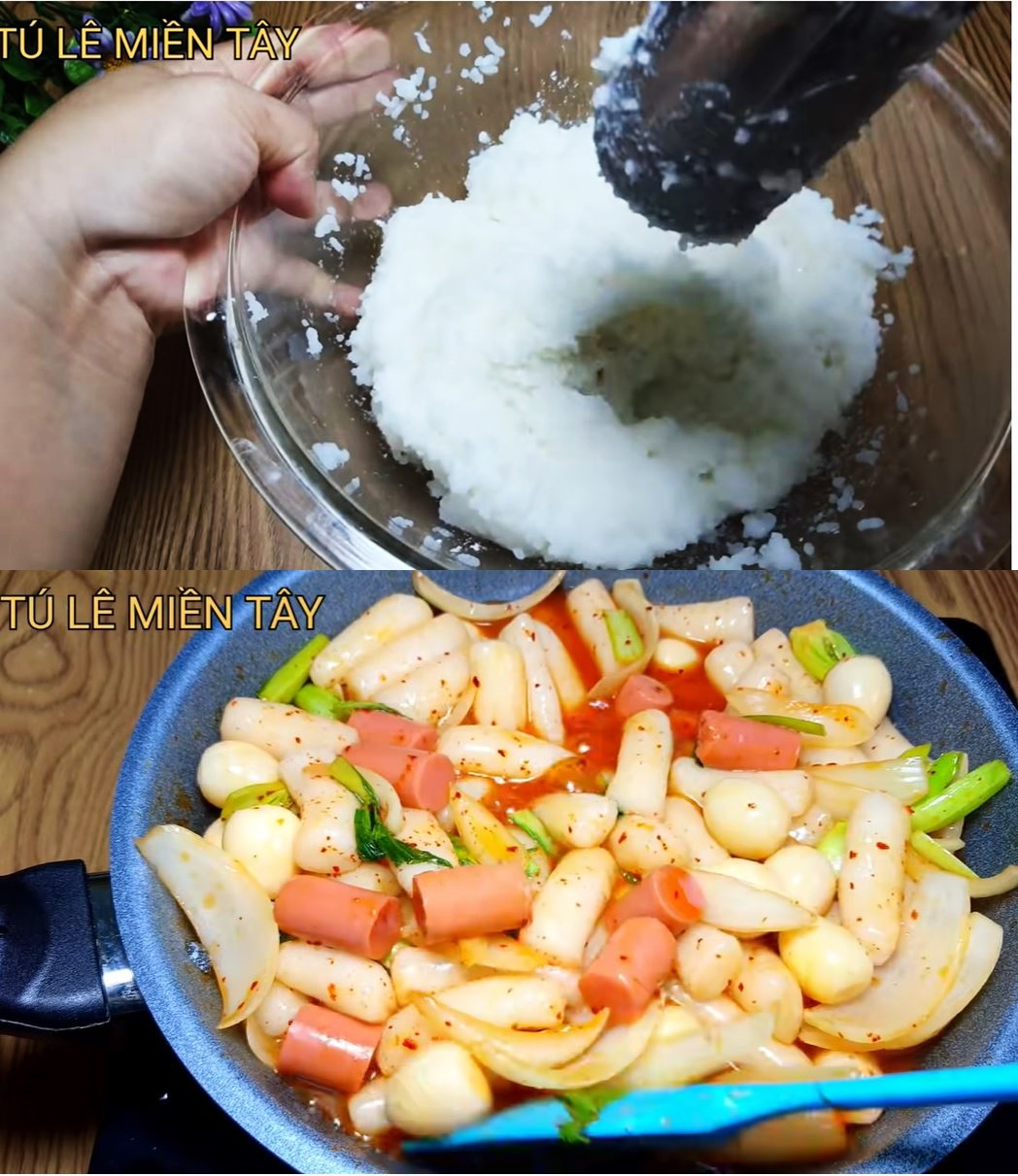 ‘찬밥 떡볶이’ [유튜브 캡처]