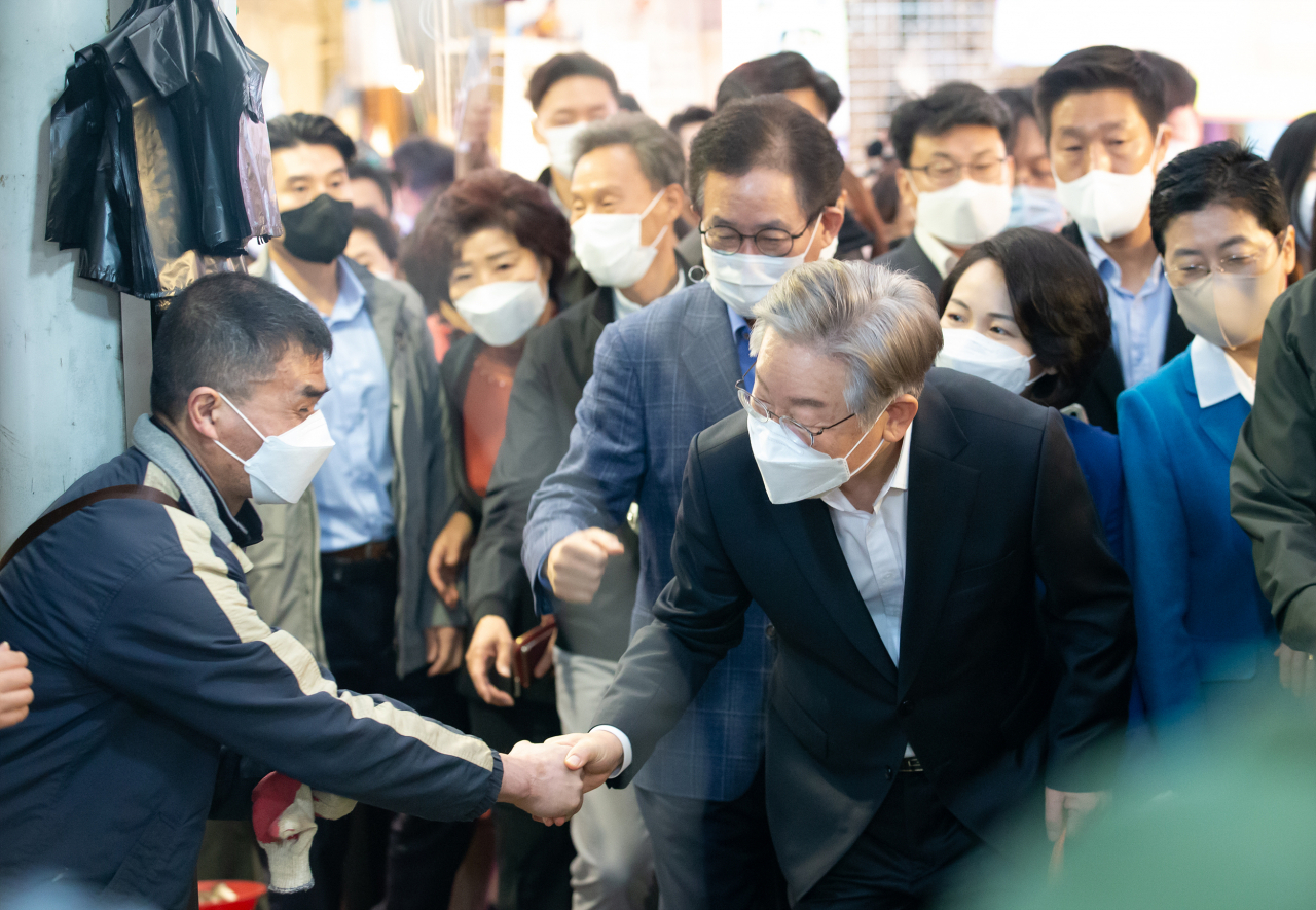 이재명 더불어민주당 대선후보. [이재명 후보캠프 제공]