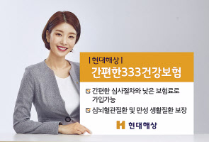 제26회 헤럴드 보험대상에서 상품개발대상을 수상한 현대해상의 ‘간편한333건강보험’