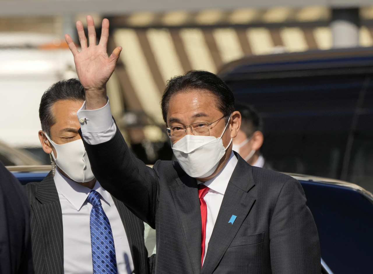 기시다 후미오(岸田文雄) 일본 총리. [EPA]