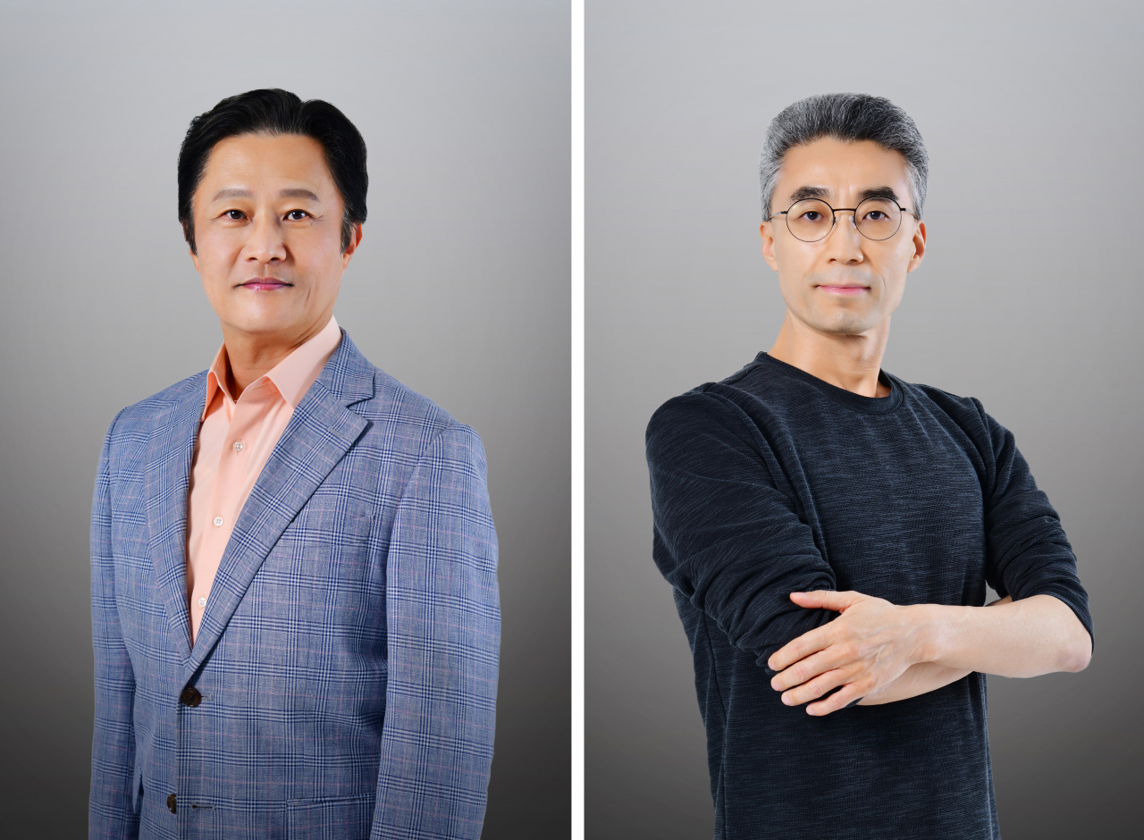 지영조(왼쪽) 이노베이션담당 지영조 사장, 송창현 TaaS본부장 사장. [현대차그룹 제공]