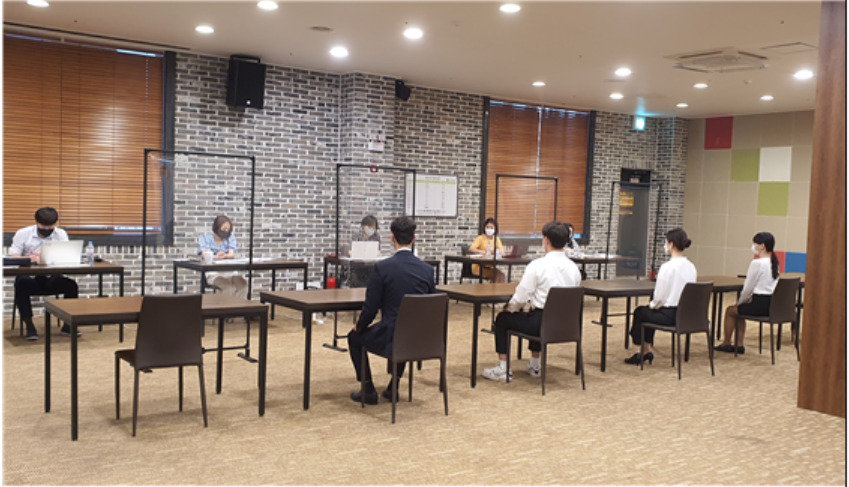 한국고용정보원의 지역인재 취업 트레이닝 실시모습. [한국고용정보원 제공]