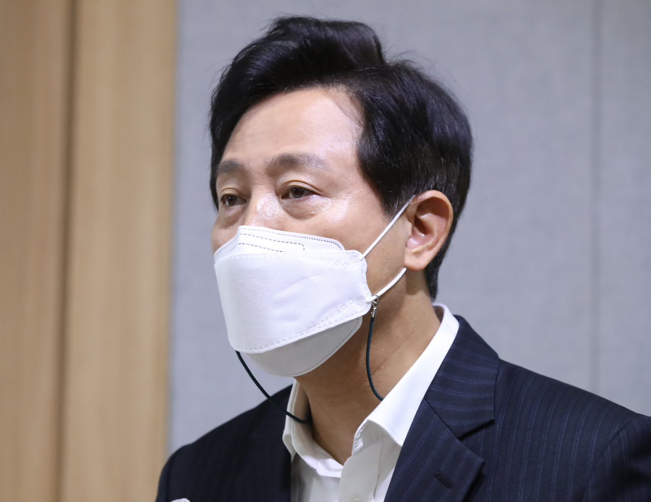 오세훈 서울시장의 모습 [연합]