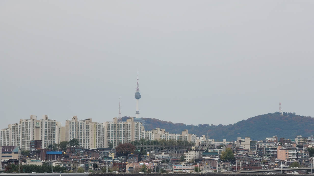 최근 정비계획 수립 절차를 마친 서울 용산구 한남5구역 일대의 모습. [헤럴드경제 DB]