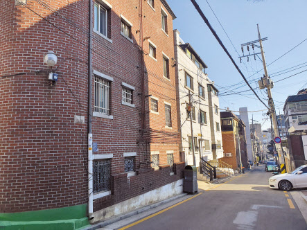 서울 강남구 역삼동 빌라 밀집지역의 모습 [헤럴드경제DB]