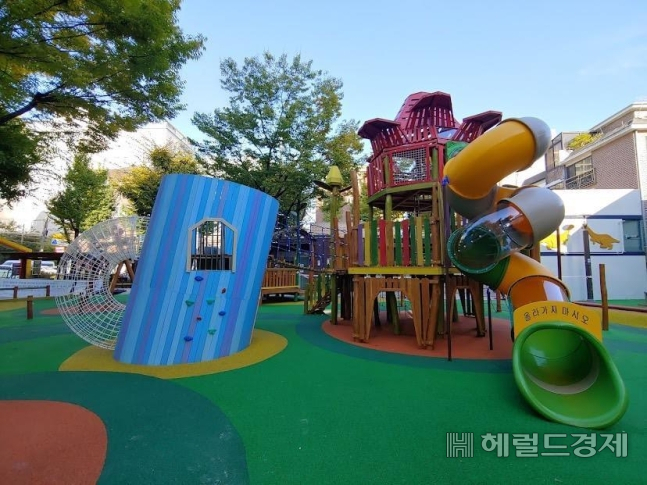 새단장한 새록어린이놀이터. [서울시 제공]