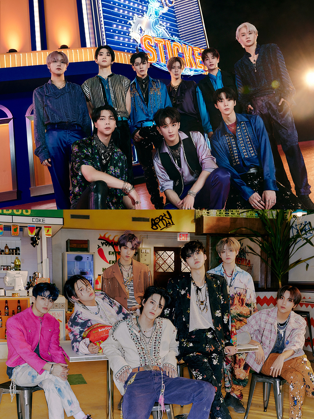 NCT127(위), NCT드림(아래) [SM엔터테인먼트 제공]