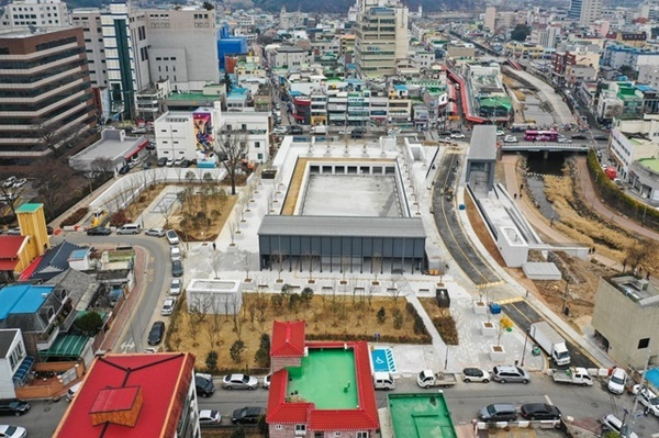 순천부읍성 전경.