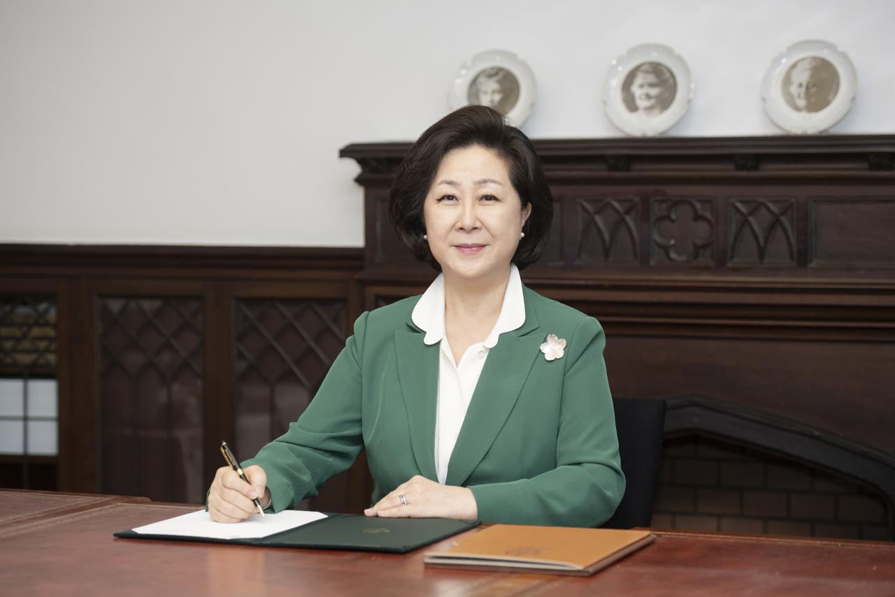 김은미 이화여대 총장 [이화여대]