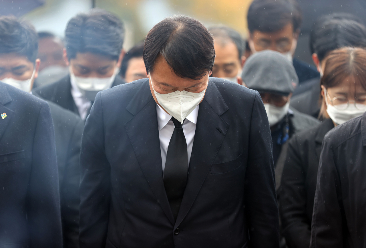 윤석열 후보. [연합]