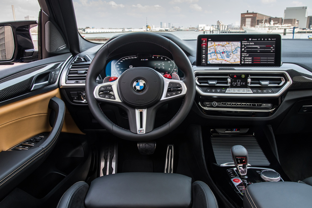 BMW 뉴 X4 M 컴페티션 실내 인테리어. [BMW 코리아 제공]