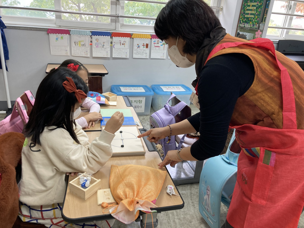 종로구 전통놀이교육 현장. [종로구 제공]