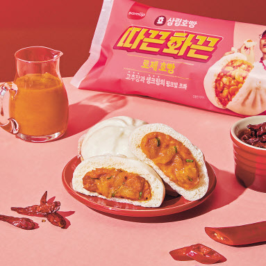 지난달 SPC삼립이 출시한 로제맛 호빵. [SPC삼립]