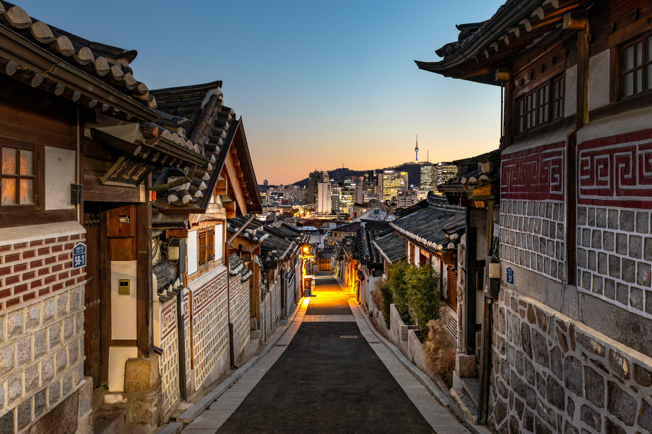 서울 종로구 북촌 일대의 모습. [헤럴드경제 DB]