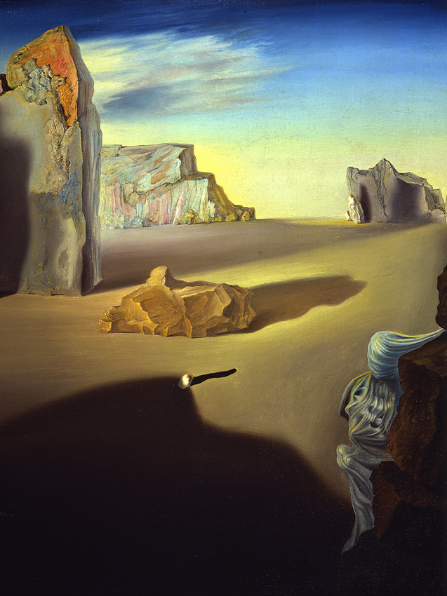 〈다가오는 밤의 그림자 The Shades of Night Descending〉, 1931 ⓒ Salvador Dal&iacute;, Fundaci&oacute; Gala-Salvador Dal&iacute;, SACK, 2021 [지앤씨미디어 '살바도르 달리전' 제공]