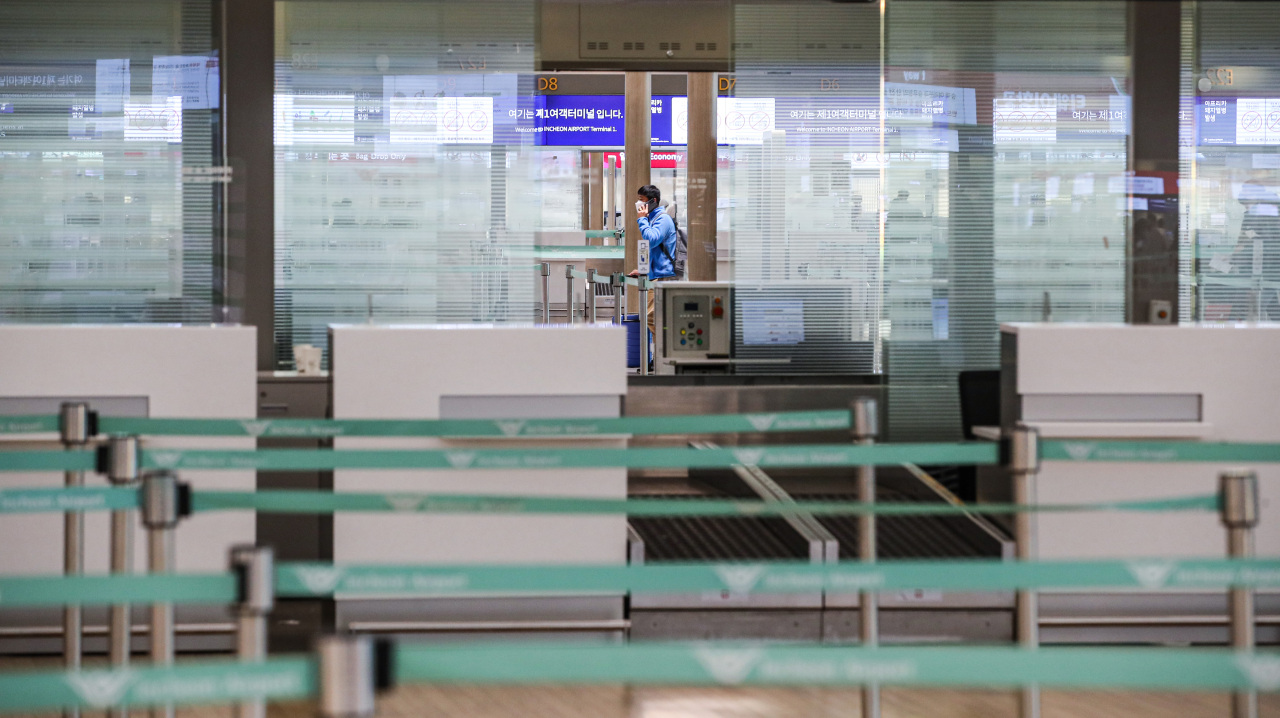 Incheon International Airport on Oct. 28 (Yonhap)