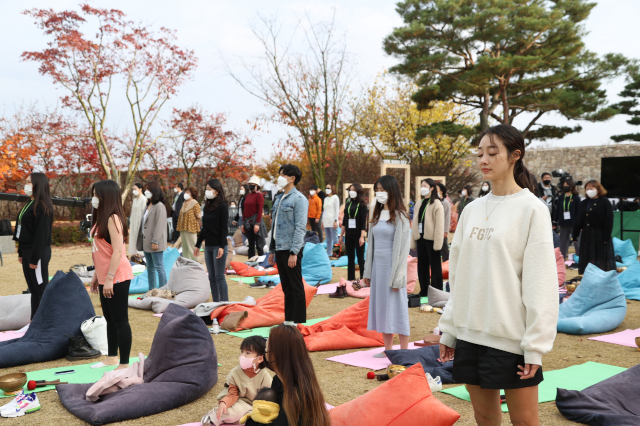 최근 개막한 웰니스 페스타