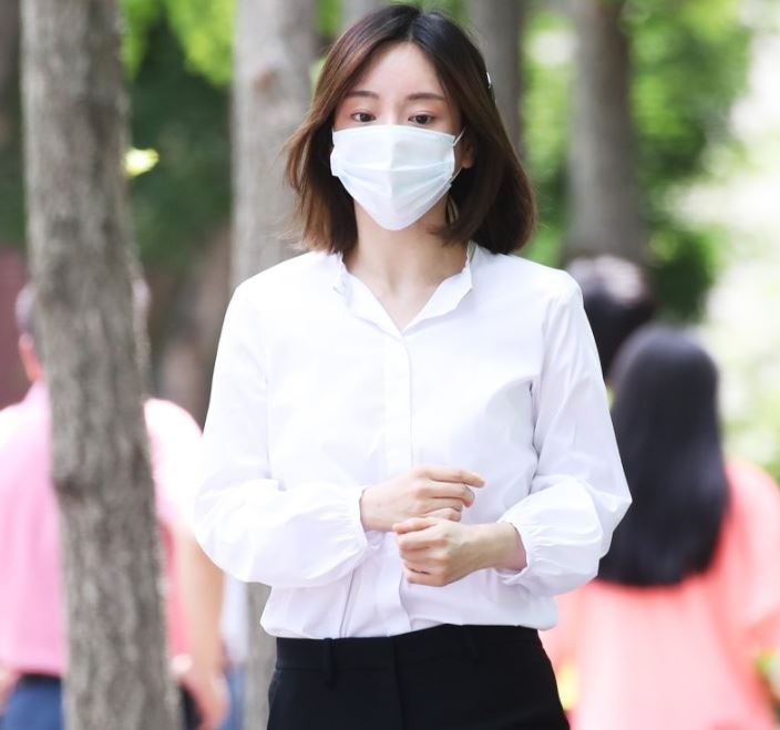 마약 투약 등 혐의로 기소된 넘겨진남양유업 창업주 외손녀 황하나 씨. [연합]