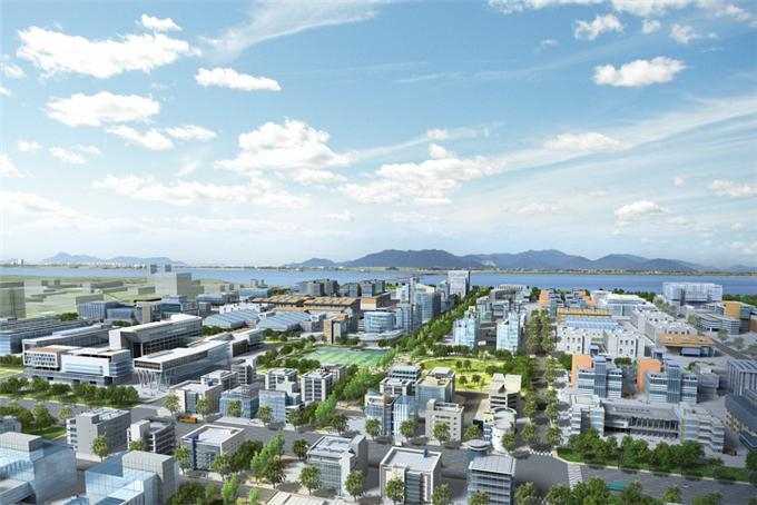 부산 에코델타시티(Ecodeltacity·EDC) 산업단지 조감도. [부산시 제공]