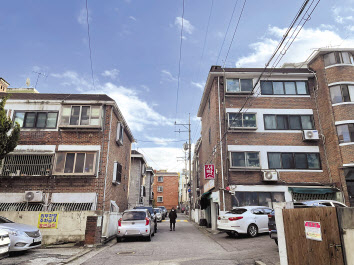 공공재개발을 진행하고 있는 서울 양천구 신월7동 2구역 일대 빌라촌의 모습. [헤럴드경제DB]